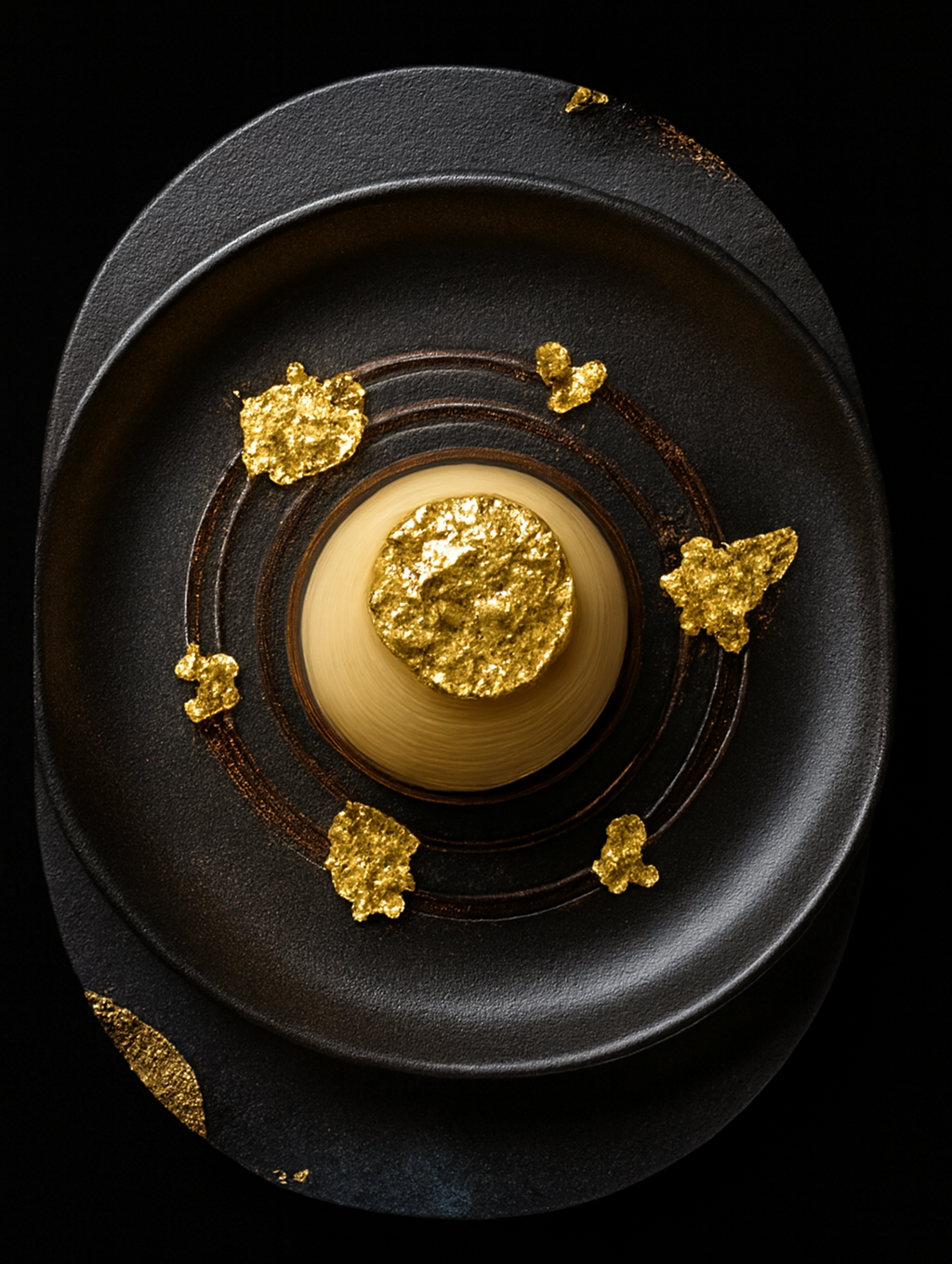 Gold Leaf Mousse